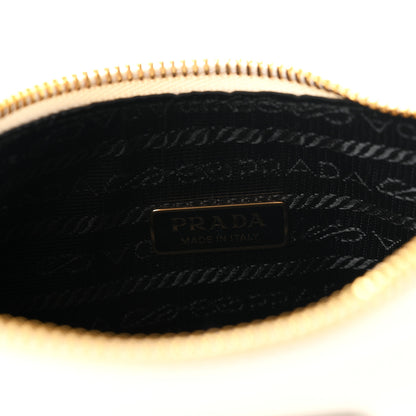 Prada Vitello Re-Edition 2005 Shoulder Bag White 6 of 10