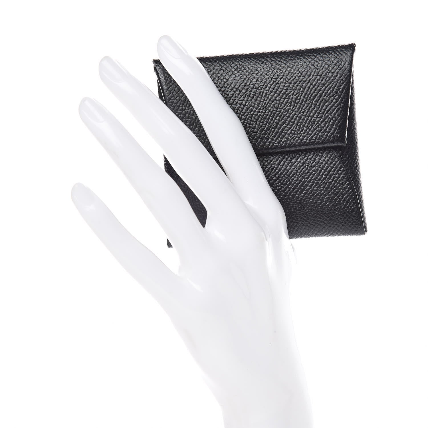 Hermes Epsom Bastia Coin Purse Black 2 of 8