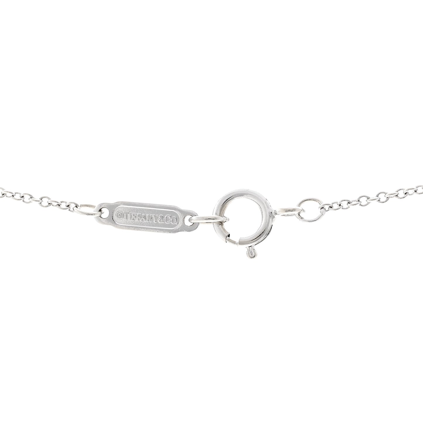 18K White Gold Diamond Metro Heart Pendant Necklace