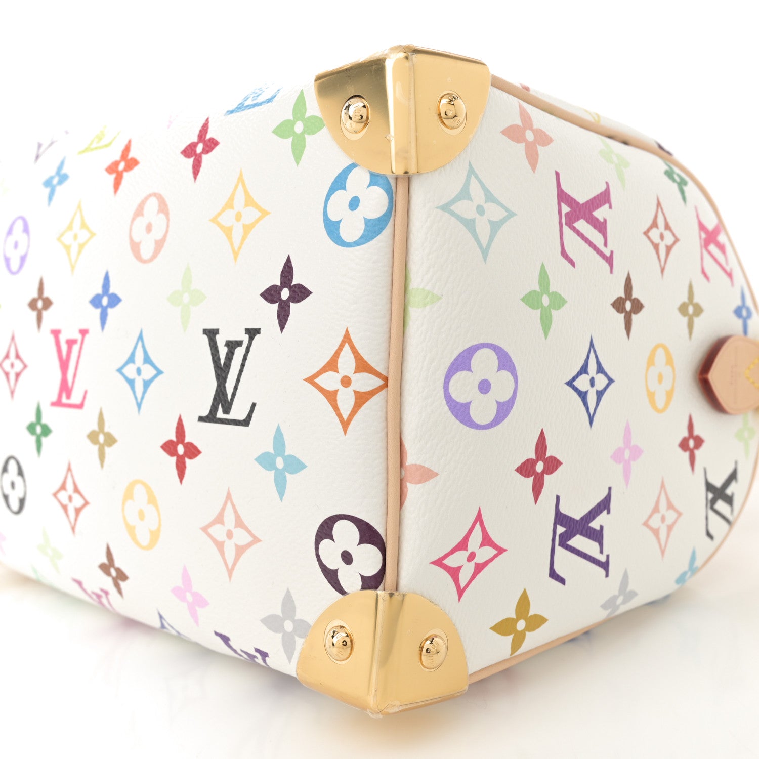 Louis Vuitton LV X TM Monogram Multicolor Speedy Bandouliere 25 White 9 of 9