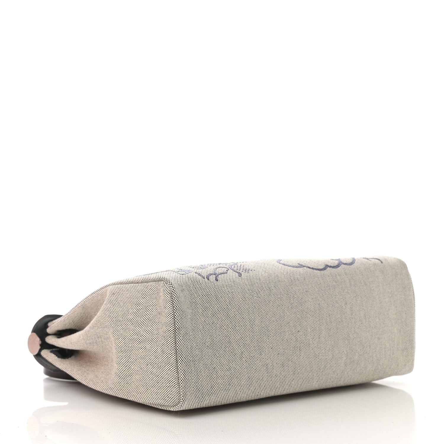 Hermes Vache Hunter Toile H Pegase Pop Herbag Zip Retourne 31 PM Bleu Indigo Ecru Black 5 of 13