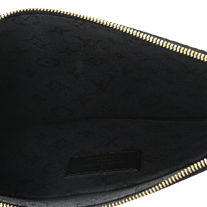 Louis Vuitton Monogram Giant Crafty Neverfull MM GM Pochette Creme Rouge Black 7 of 8