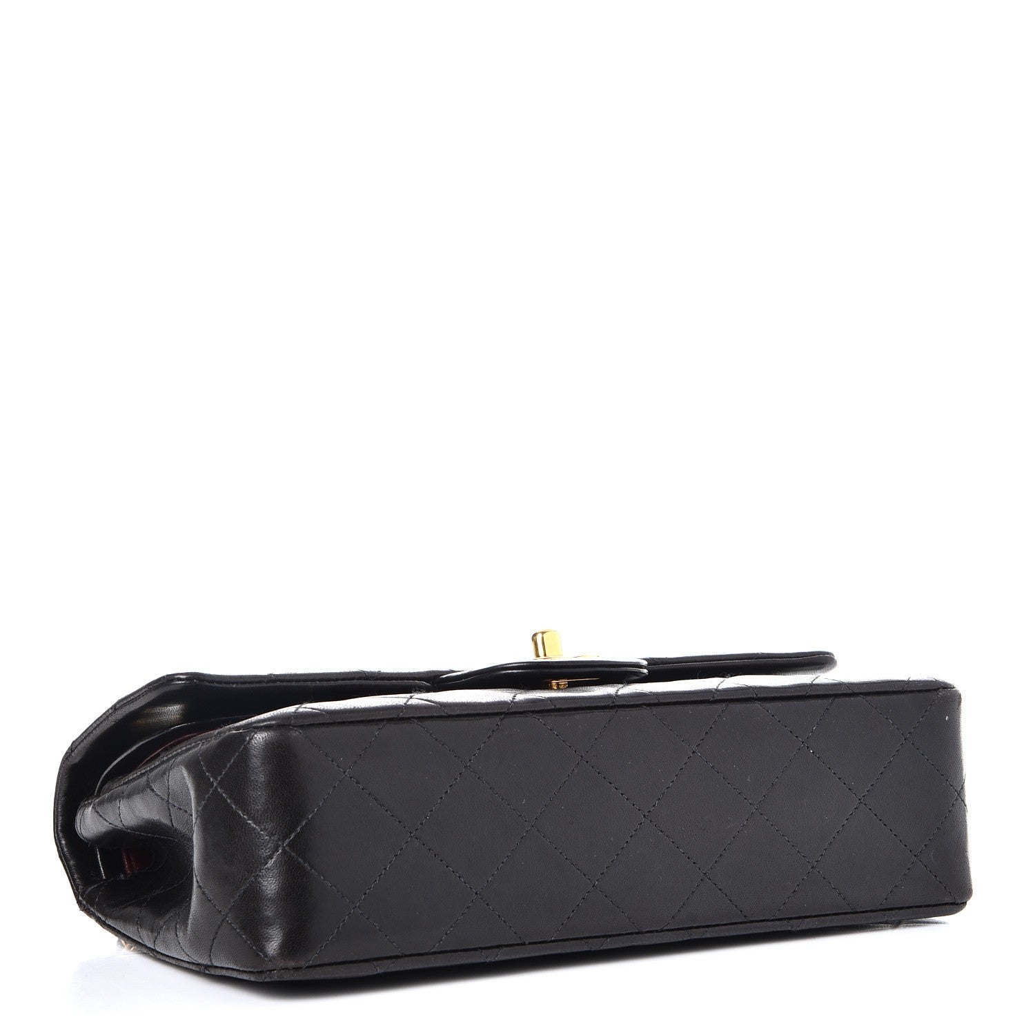 Chanel Lambskin Quilted Small Double Flap Black 5 of 8
