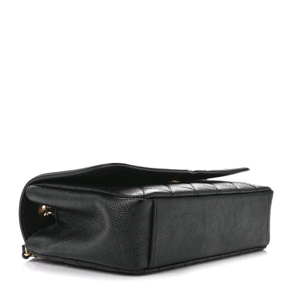 Chanel Caviar Quilted Small CC Filigree Flap Black 4 of 11