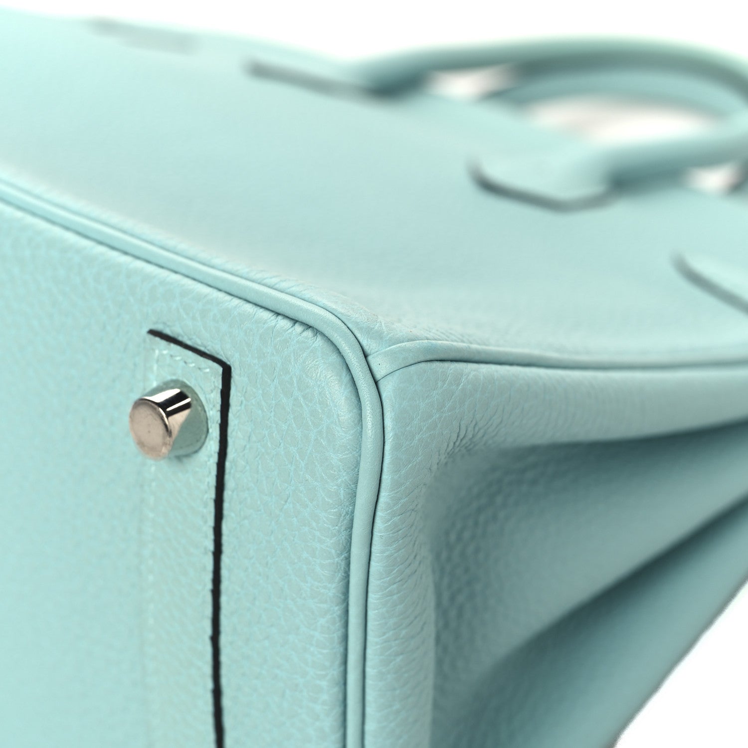 Hermes Togo Birkin 25 Bleu Atoll 12 of 14