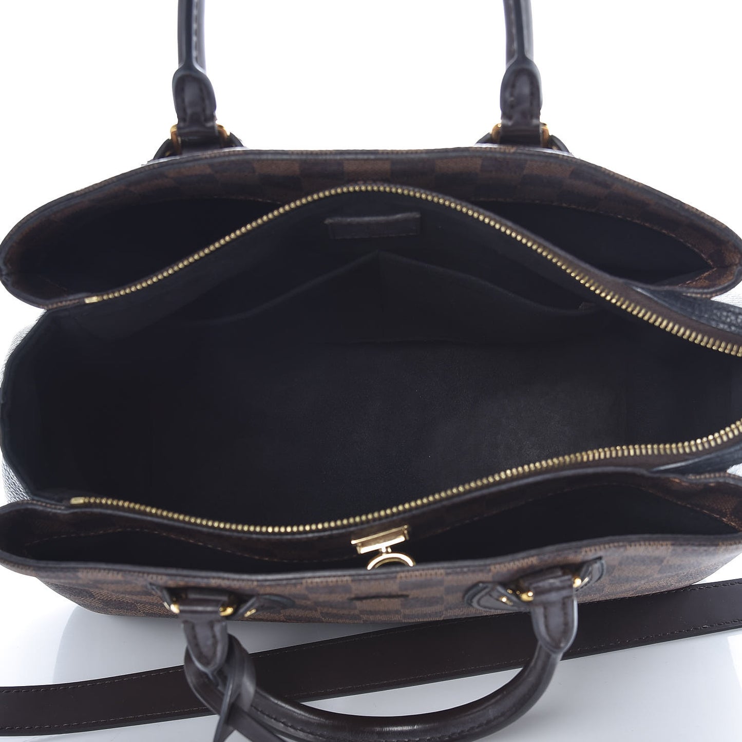 Cuir Taurillon Damier Ebene Normandy Black
