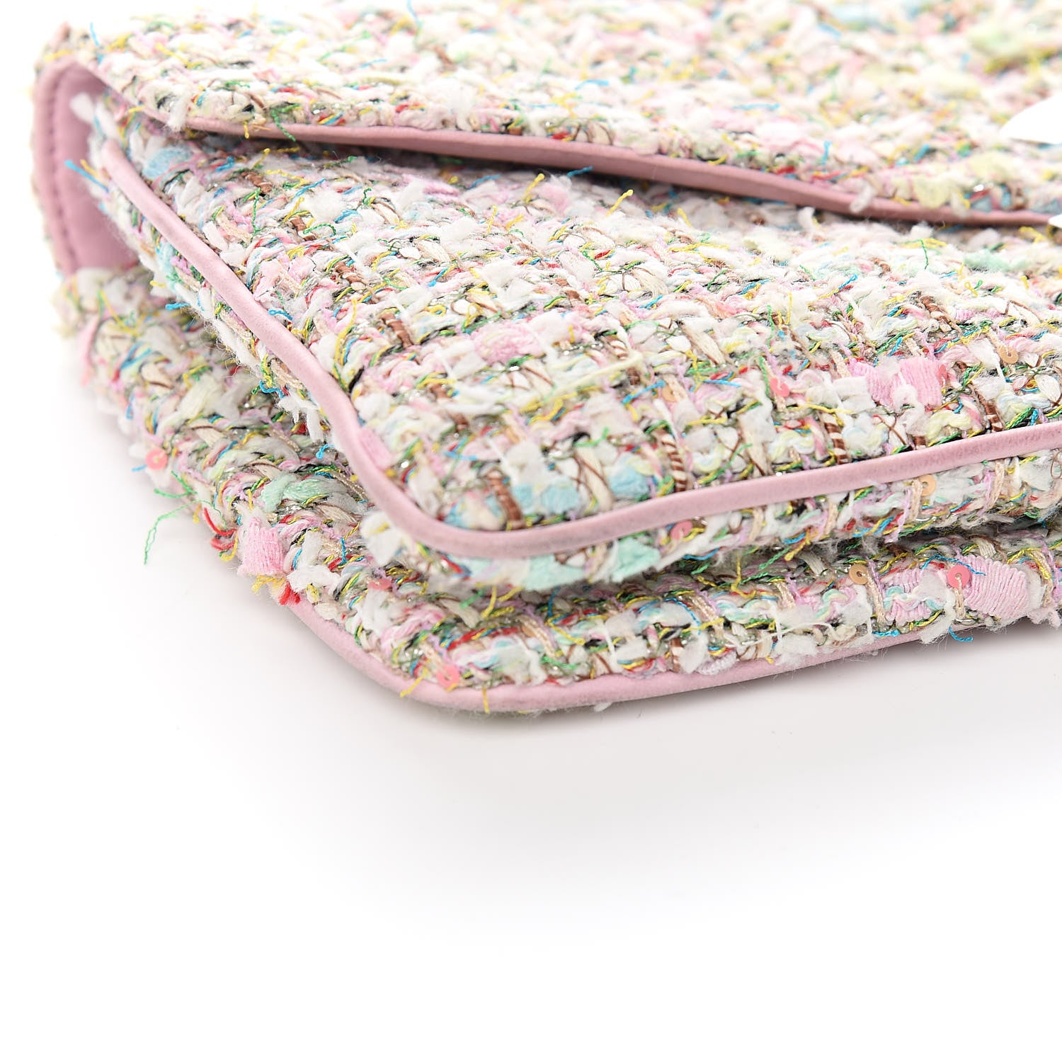 Chanel Tweed CC Flap Multicolor 8 of 13
