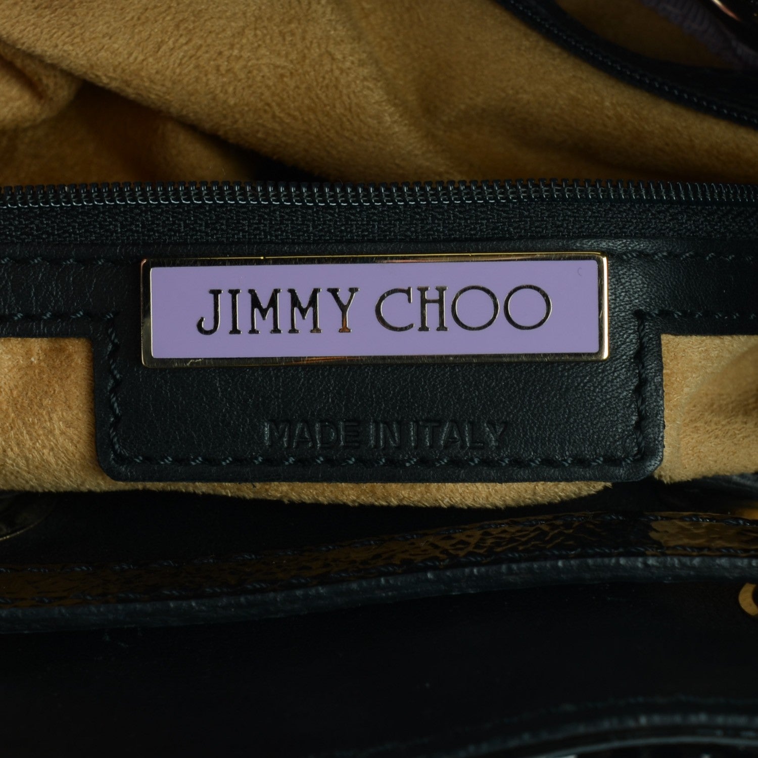Jimmy Choo Crushed Patent Ramona Black 6 of 6