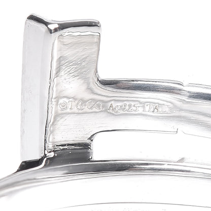 Tiffany Sterling Silver T Square Wrap Ring 52 6 5 of 5
