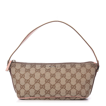Gucci Monogram Boat Pochette Pink 1 of 11
