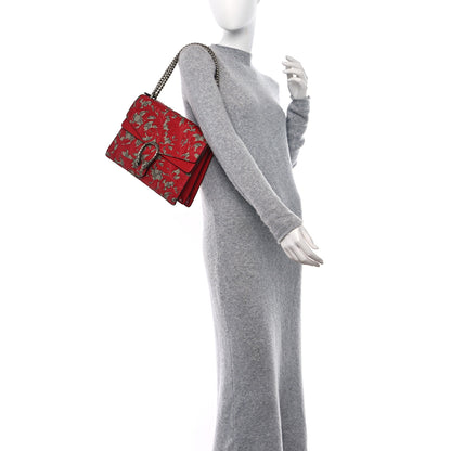 Gucci GG Supreme Monogram Arabesque Medium Dionysus Shoulder Bag Hibiscus Red 2 of 9