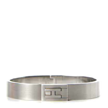 Hermes Brushed Paladium Jet Bracelet 1 of 7