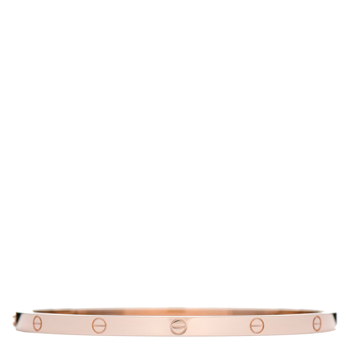 18K Pink Gold Small LOVE Bracelet 17
