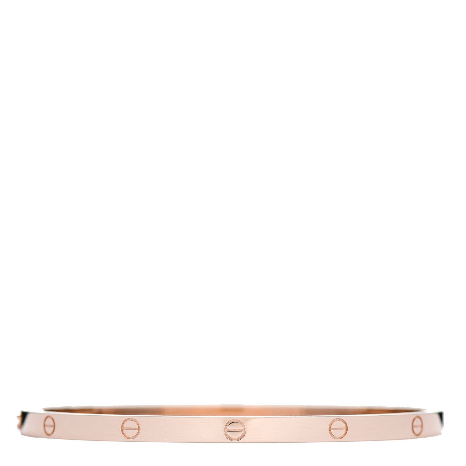 Cartier 18K Pink Gold Small LOVE Bracelet 17 1 of 4