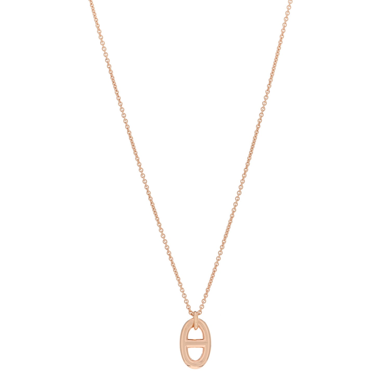 Hermes 18K Rose Gold PM Farandole Pendant Necklace 1 of 5