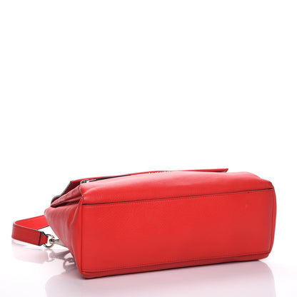 Givenchy Calfskin Small Pandora Pure Flap Bag Medium Red 5 of 8
