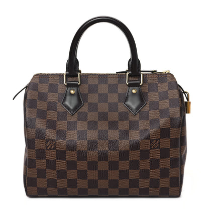 Louis Vuitton Damier Ebene Speedy 25 1 of 10