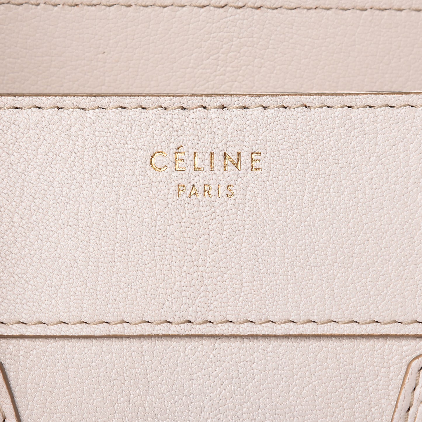 Goatskin Mini Luggage White