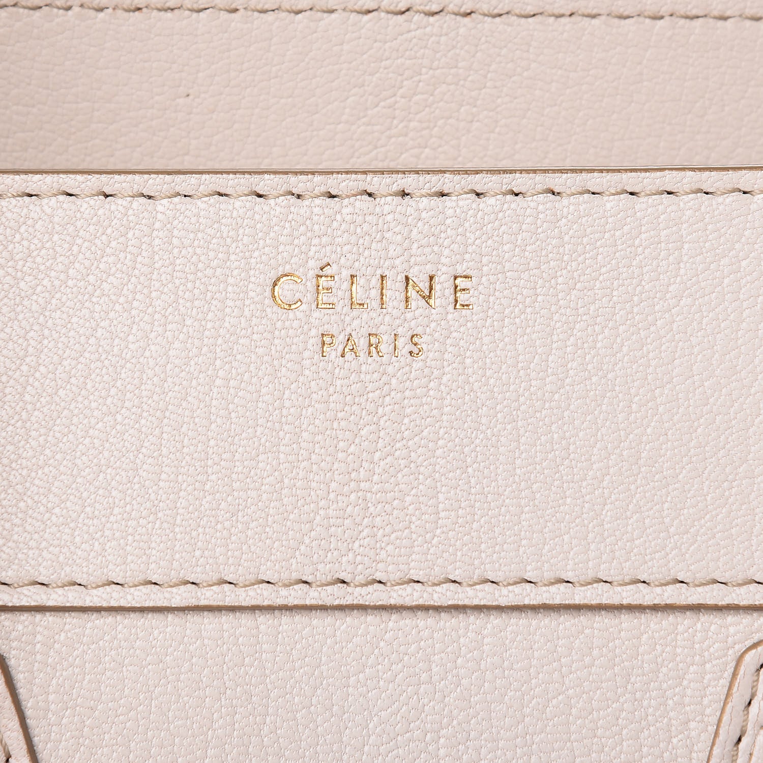 Celine Goatskin Mini Luggage White 6 of 21