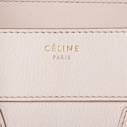 Celine Goatskin Mini Luggage White 6 of 21