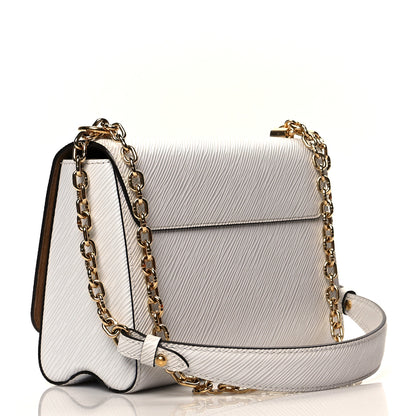 Louis Vuitton Epi Twist Shoulder Bag MM White 3 of 12