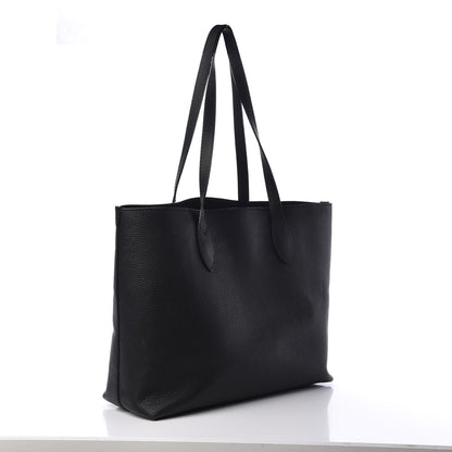 Burberry Grainy Calfskin Remington Tote Black 2 of 8