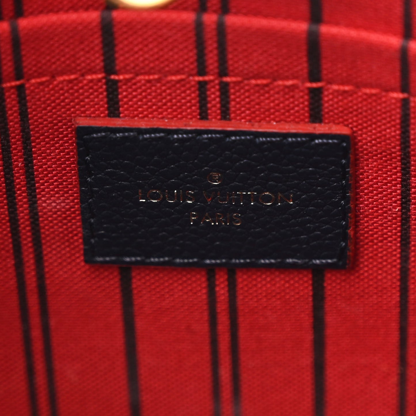Empreinte Montaigne GM Marine Rouge