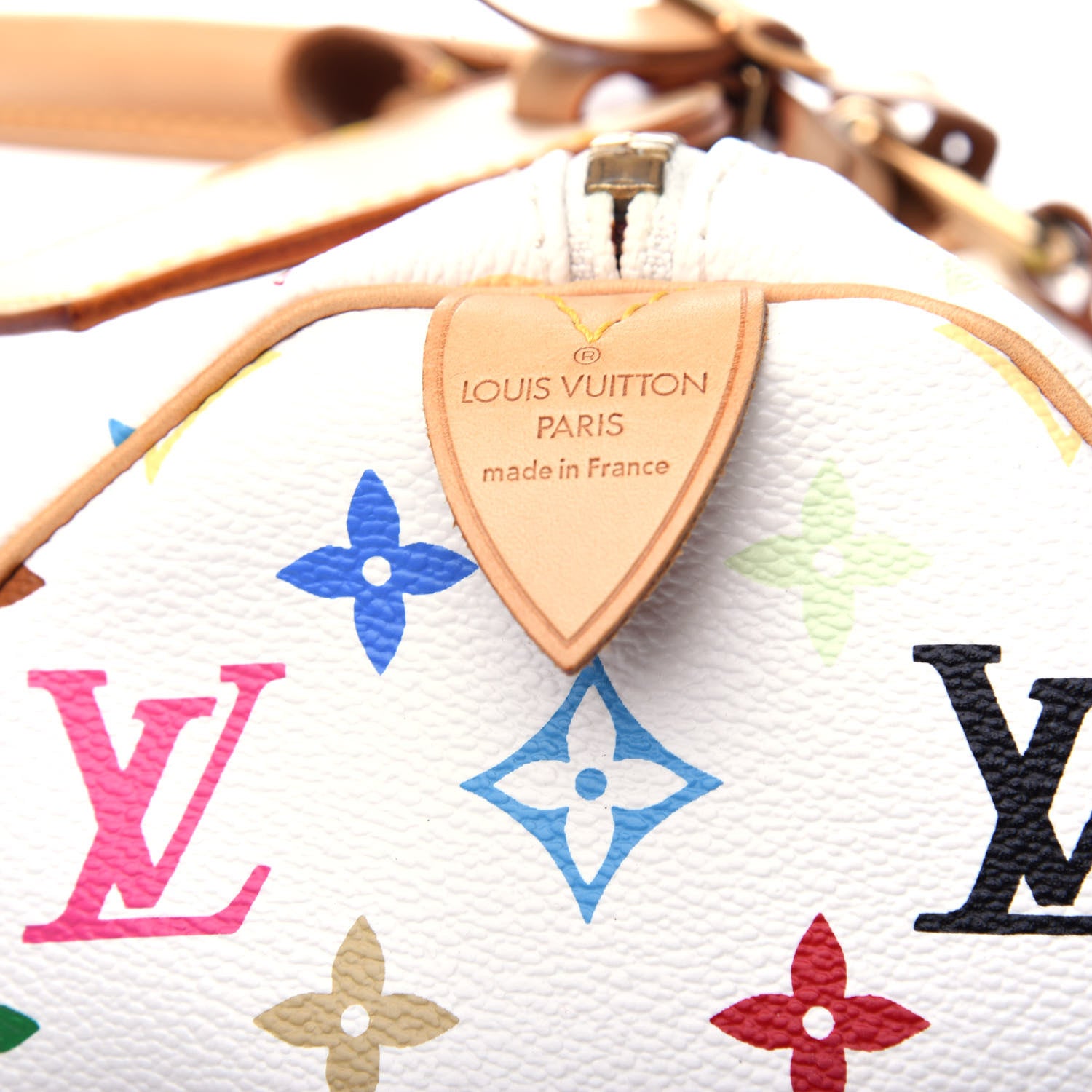 Louis Vuitton Monogram Multicolor Keepall 45 White 5 of 8