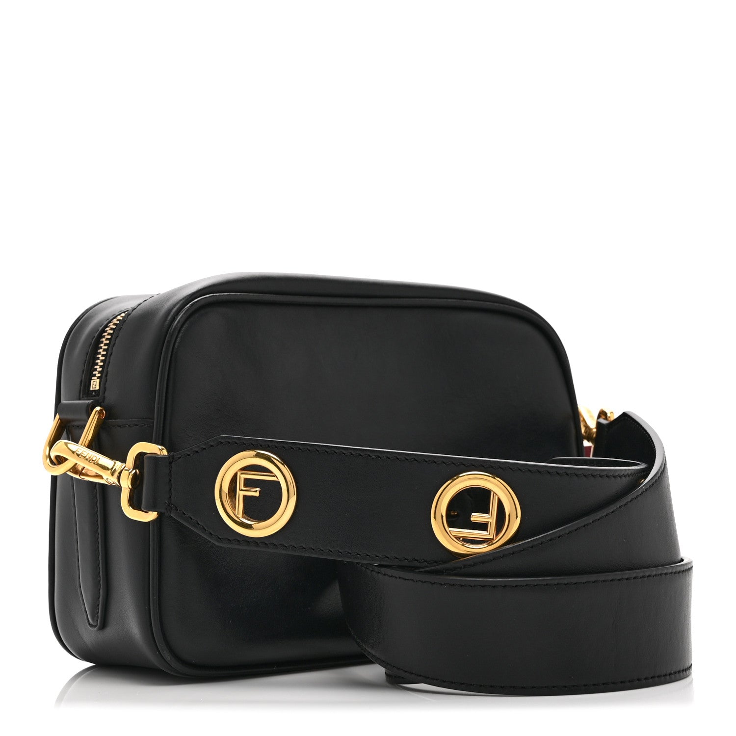 Fendi Vitello Century F is Fendi Bi-Color FF 1974 Embossed Camera