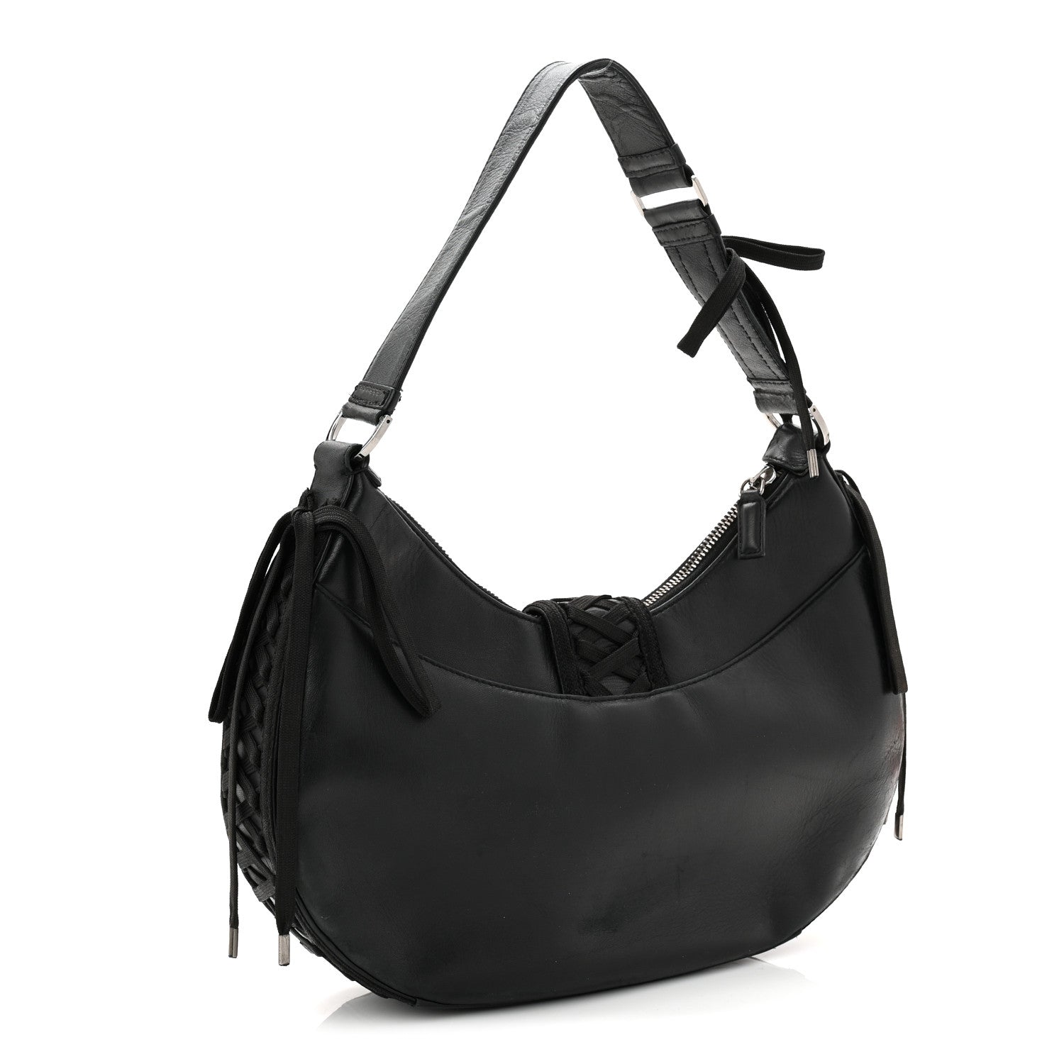 Christian Dior Calfskin Admit It Hobo Black 3 of 12