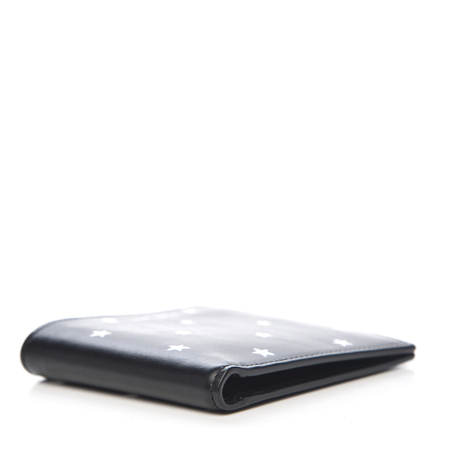Saint Laurent Calfskin Star Print East West Wallet Black 4 of 7