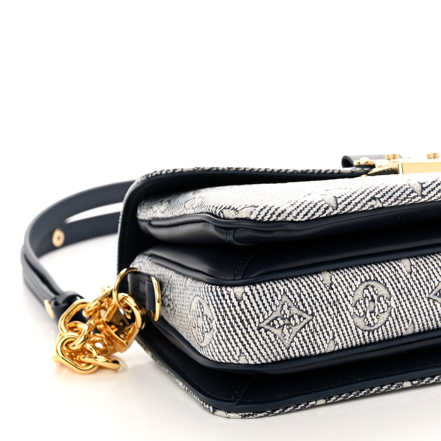 Monoglam Pochette Metis East West Blue
