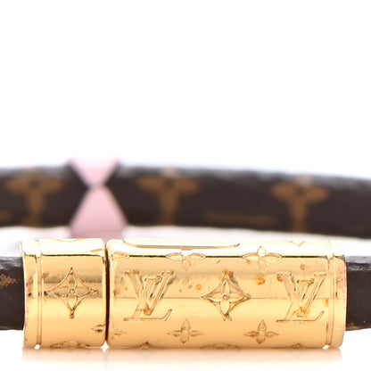 Louis Vuitton Monogram Daily Confidential Bracelet 17 Rose Ballerine 4 of 5