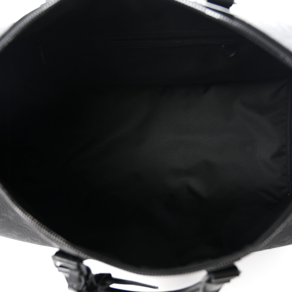 Louis Vuitton Taurillon Monogram Keepall Bandouliere 50 Black 4 of 9