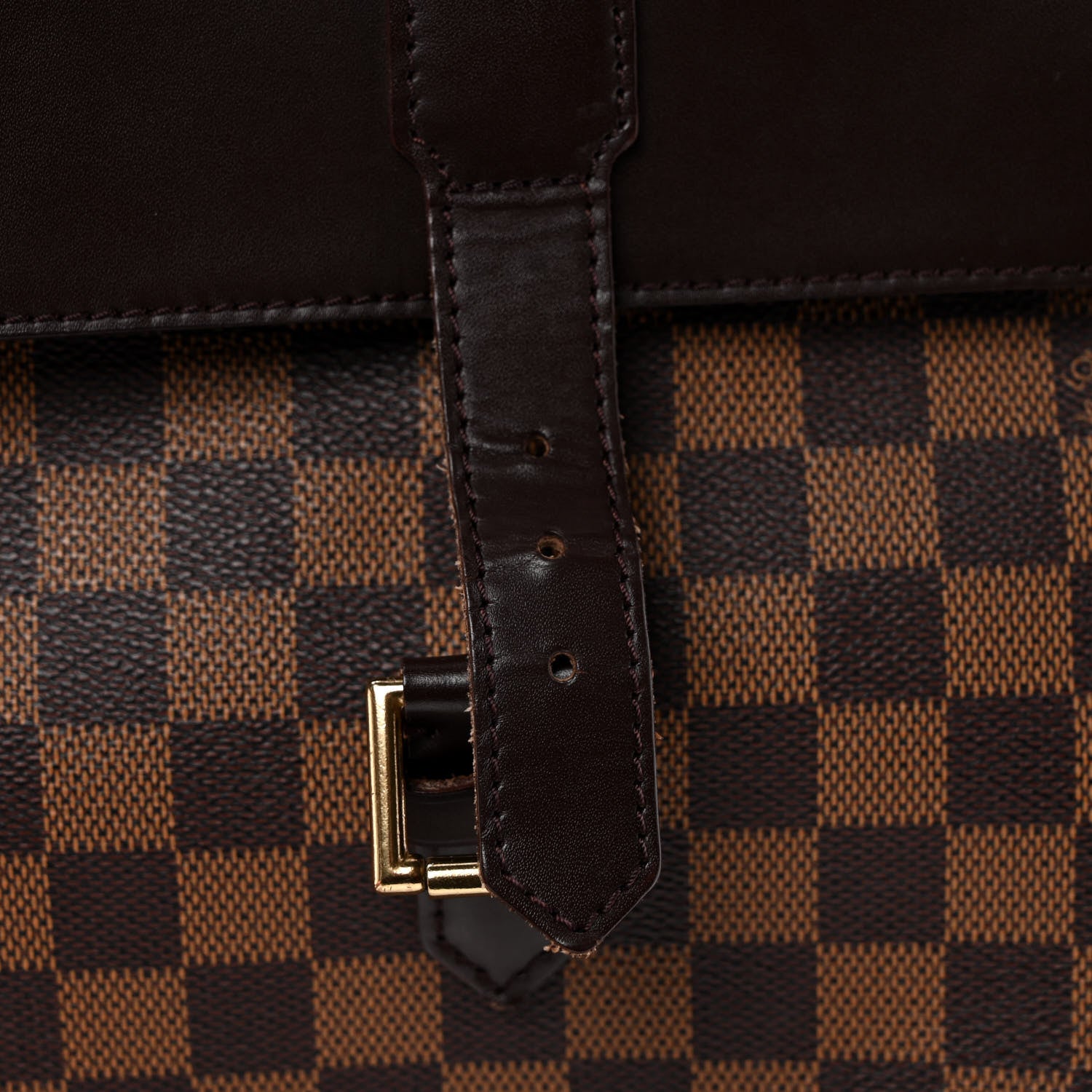 Louis Vuitton Damier Ebene Soho Backpack 12 of 13