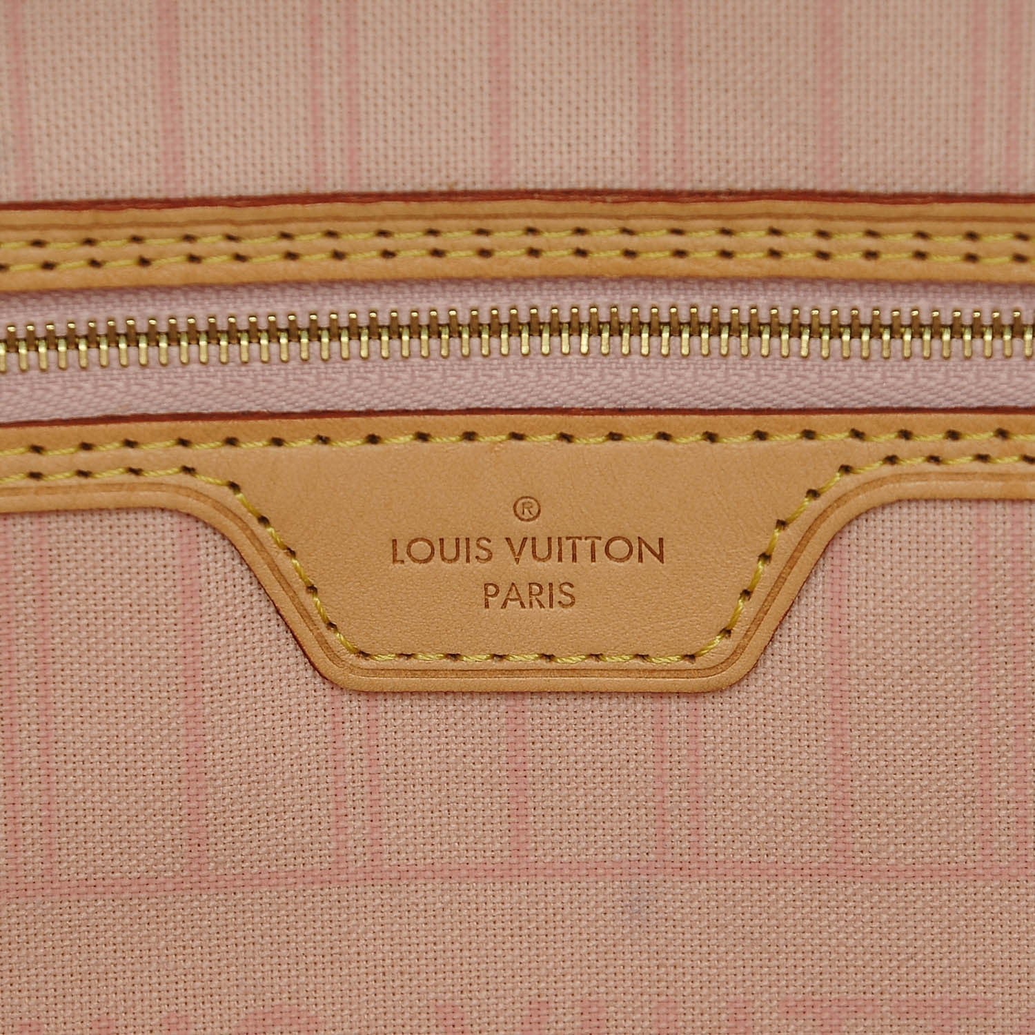 Louis Vuitton Damier Azur Neo Neverfull MM Rose Ballerine 7 of 7
