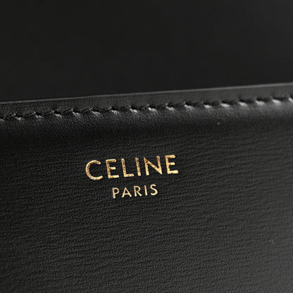 Celine Shiny Calfskin Teen Triomphe Black 6 of 13