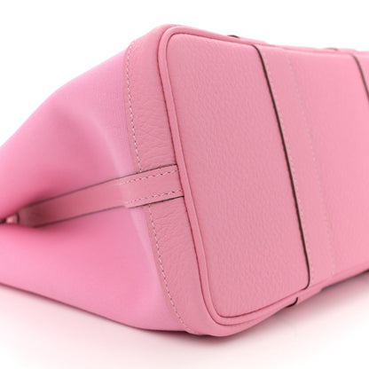 Hermes Toile Officier Vache Country Garden Party 30 TPM Pink 9 of 11
