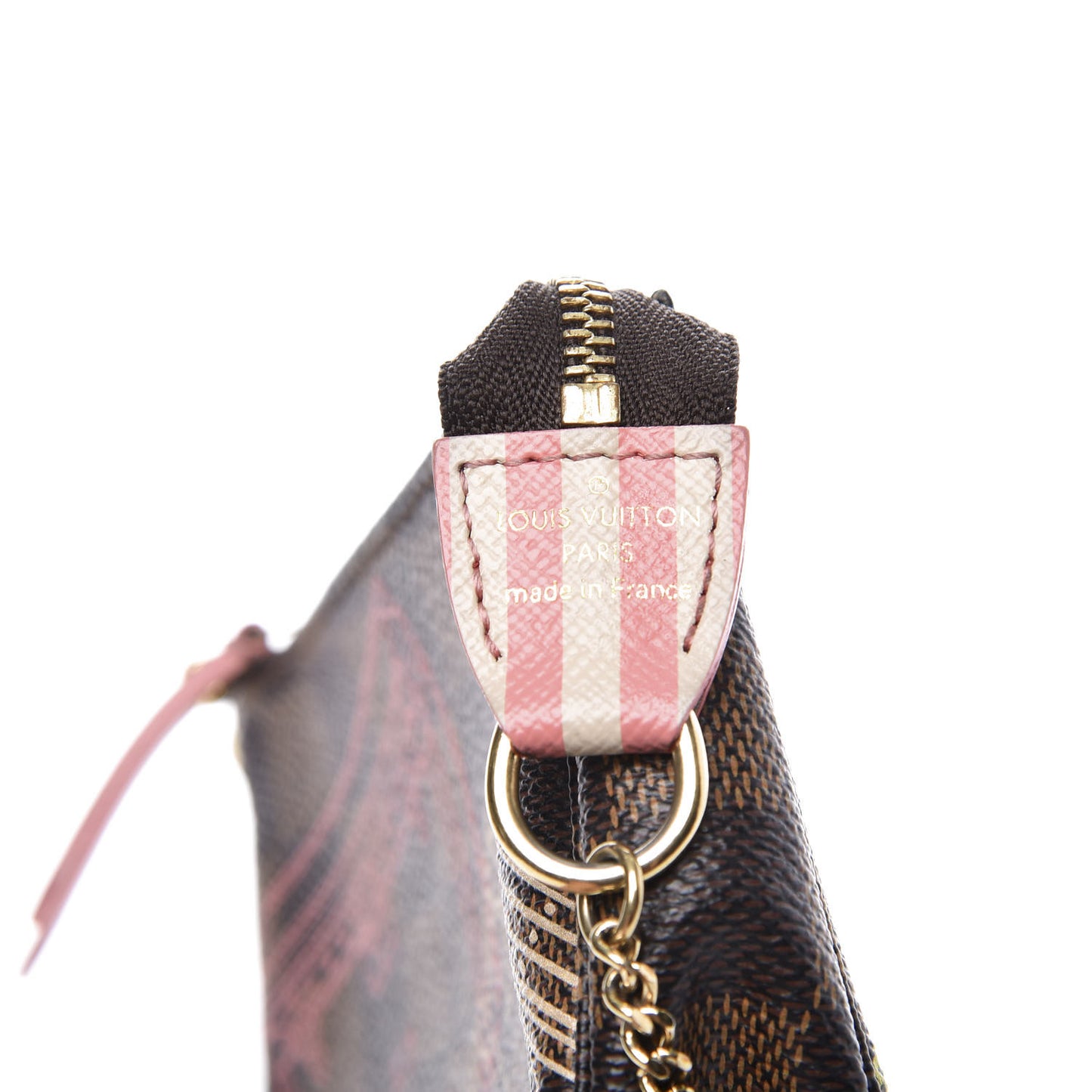 Damier Ebene 2014 Christmas Animation Mini Pochette Accessories