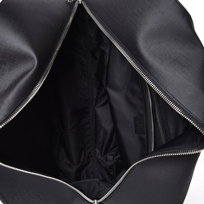 Gucci Soft GG Supreme Monogram Web Carry On Duffle With Wheels Black Grey 7 of 9