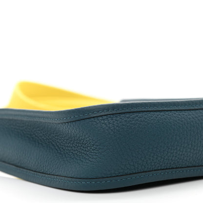Hermes Taurillon Clemence Amazone Evelyne TPM Colvert Lime 8 of 11