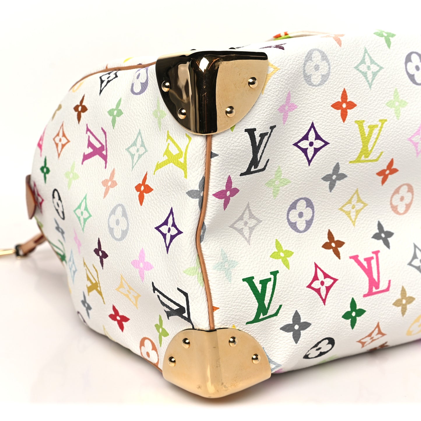 Monogram Multicolor Speedy 30 White