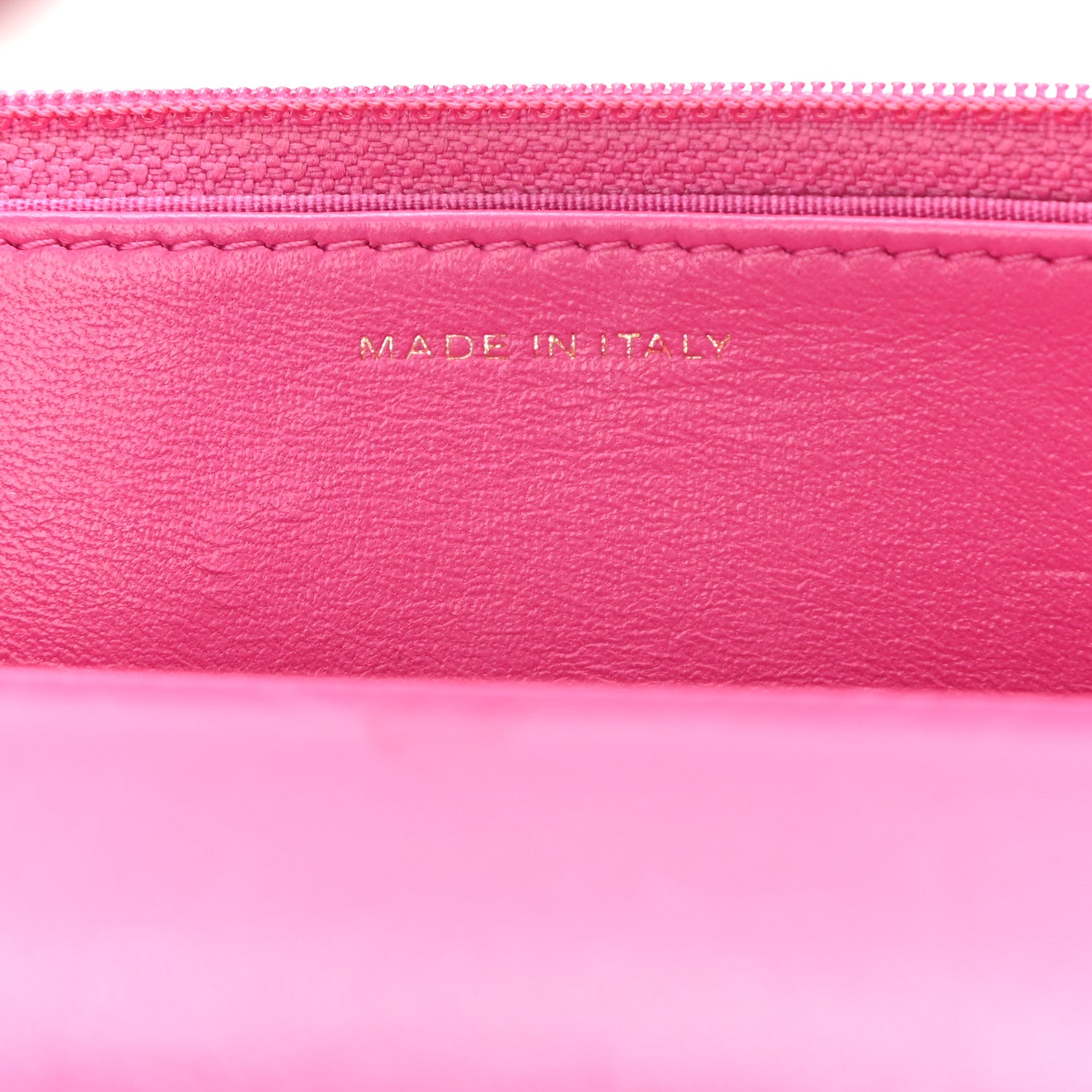 Chanel Wool Tweed Lambskin Quilted Chanel 19 Wallet On Chain WOC and Coin Purse Fuchsia 8 of 14