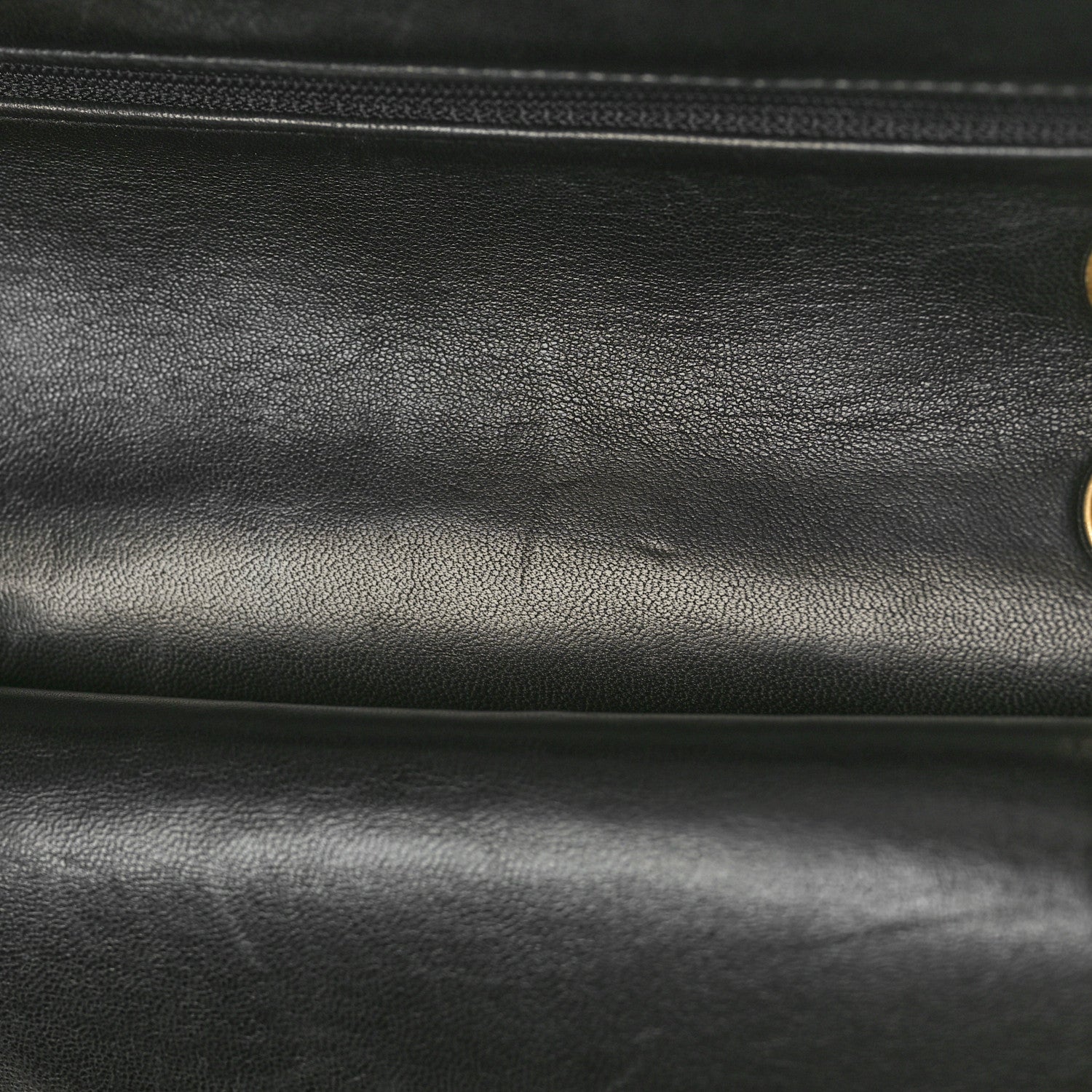 Chanel Lambskin Quilted Medium Double Flap Black 11 of 13
