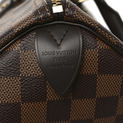 Louis Vuitton Damier Ebene Speedy 35 6 of 9
