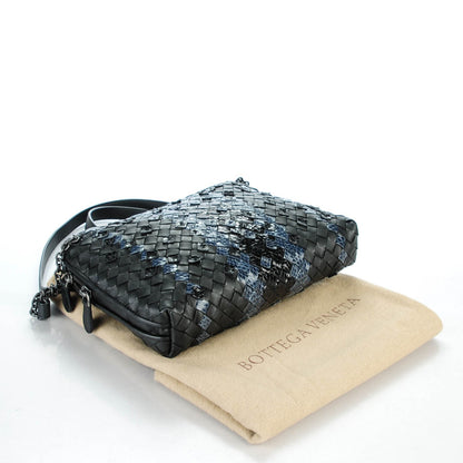 Bottega Veneta Nappa Intrecciato Ayers Crossbody Pillow Messenger Nero Black 4 of 7