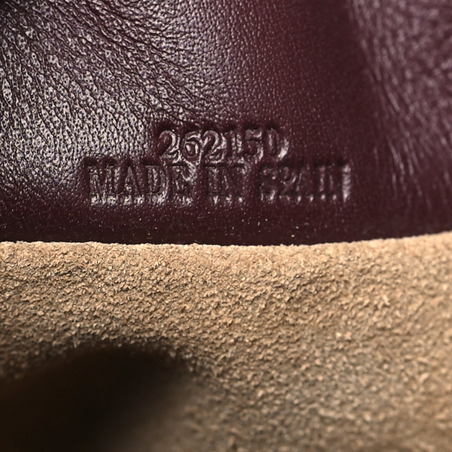 Calfskin Mini Flamenco Knot Clutch Prune