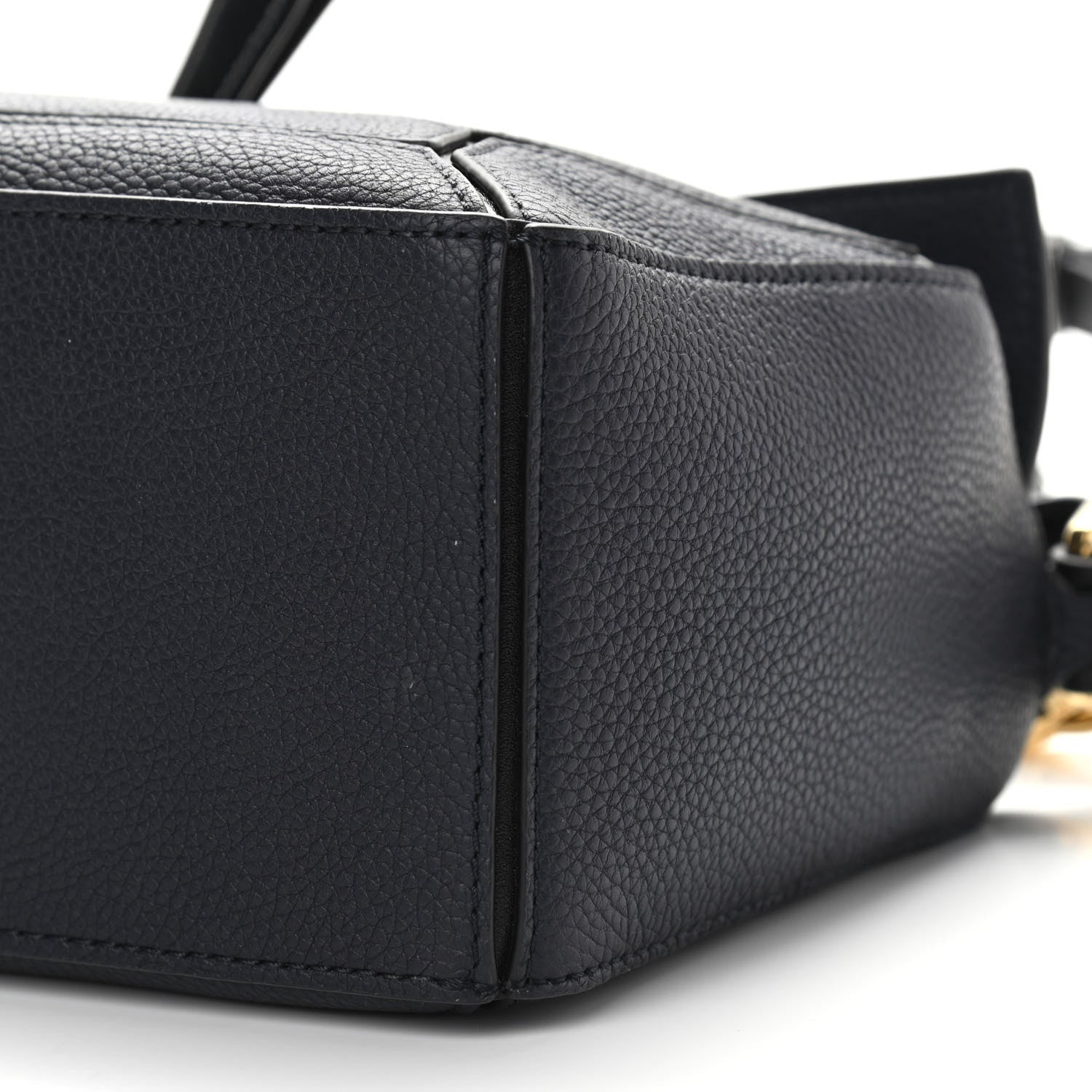 Loewe Calfskin Small Puzzle Bag Midnight Blue Black 9 of 10