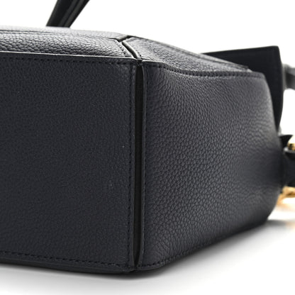 Loewe Calfskin Small Puzzle Bag Midnight Blue Black 9 of 10
