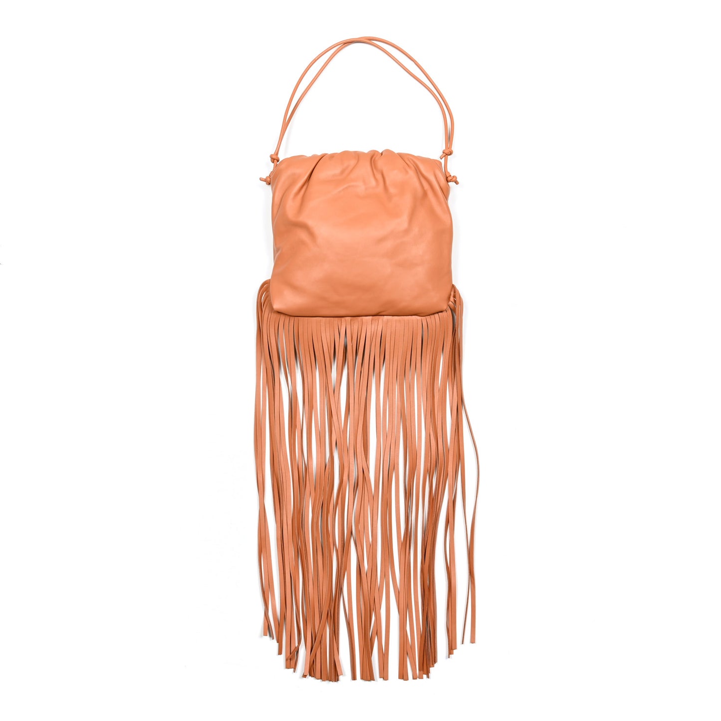 Nappa The Fringe Pouch Shoulder Bag Clay